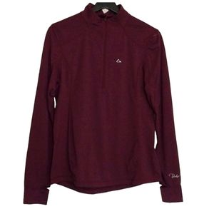 Paradox  Zip up Atlethic Fit Longsleeves sz Medium in Purple